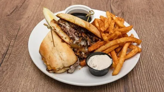 Shaved Prime Rib French Dip