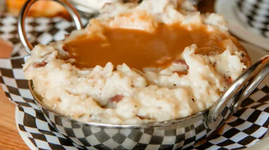 Mashed Potatoes & Brown Gravy (serves 12-15)