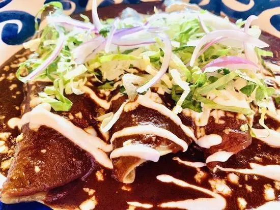 Mole Xico Enchiladas