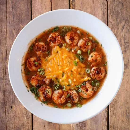 Regular Cajun Shrimp and Grits