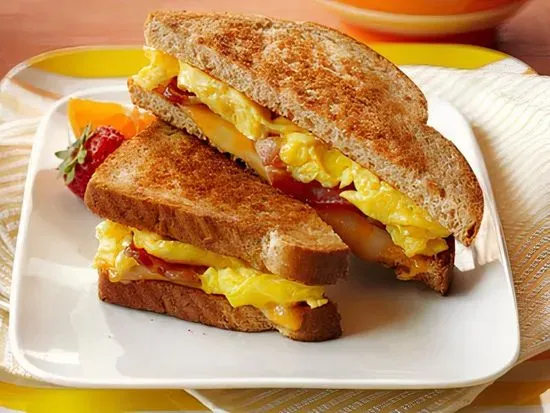 Bacon & Egg Sandwich Plain