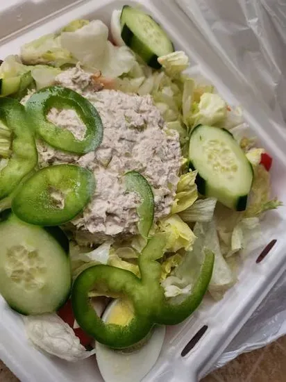 Scoop of Tuna Salad, Crabmeat Salad or Chicken Salad