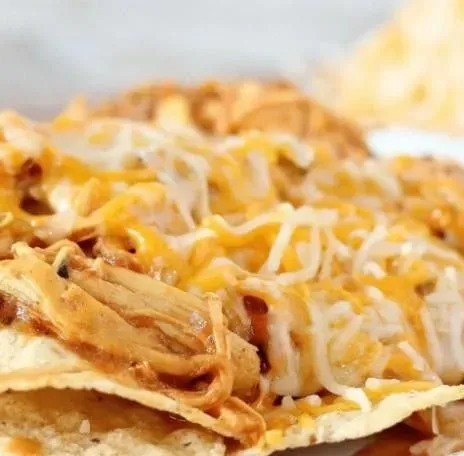 Shredded Chicken Nachos