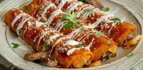 L/S Two Chicken Enchiladas