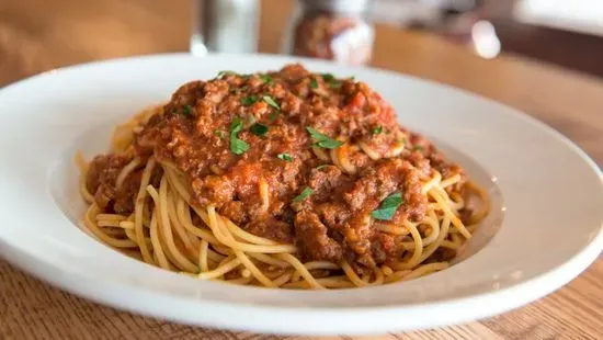 Spaghetti with House-made Meat Sauce and Bolognese