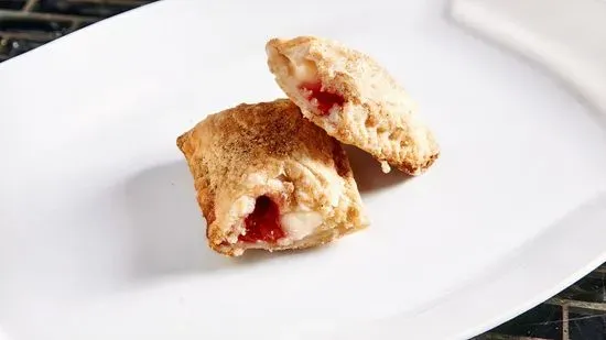 Fried Strawberry Cheesecake Pie