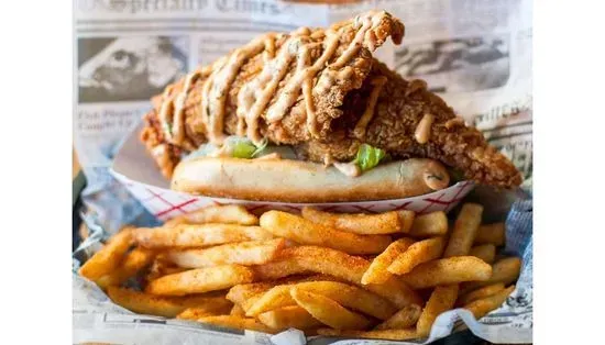 Catfish Fish Po' Boy