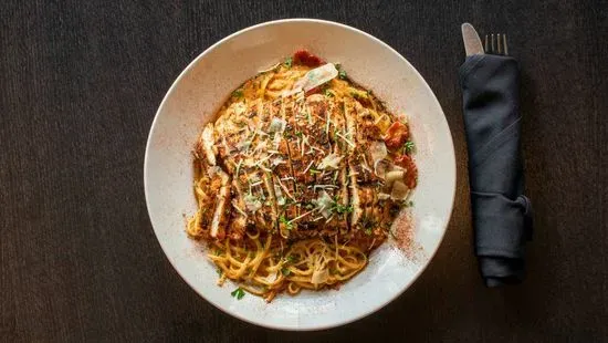 Blackened Chicken Linguini