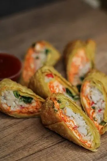 Crab Rangoon Egg Roll*