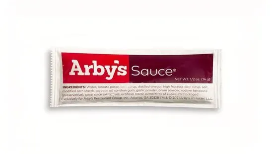 Arby's Sauce Packet