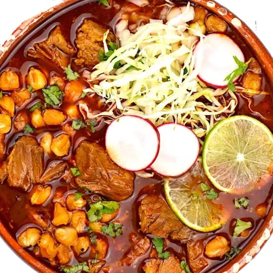 -Pozole (rojo) -