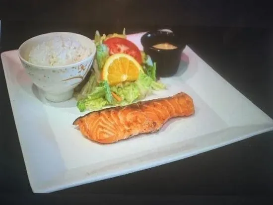 Salmon Teriyaki Lunch Entree (Lunch Only)