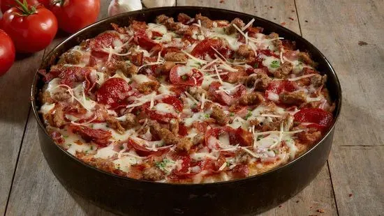 Gourmet Five Meat Pizza - Shareable