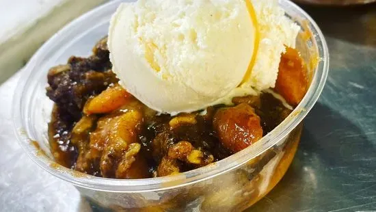 Peach Crisp Serving