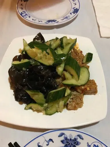 Sautéed Sliced Pork, Eggs And Black Fungus