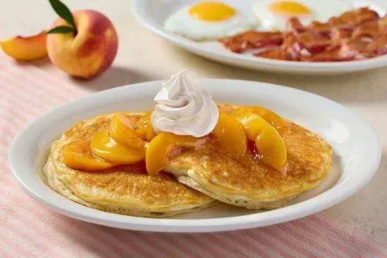 Country Peach Pancake Plate