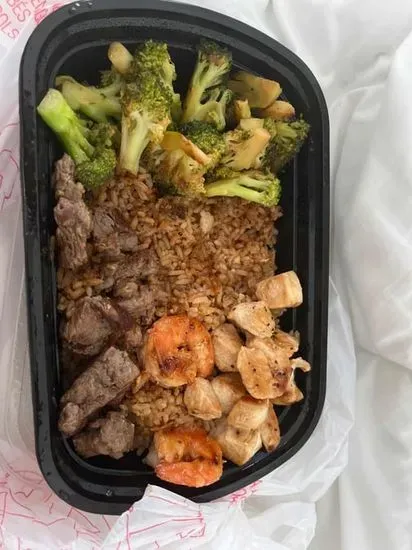 Hibachi Chicken & Steak