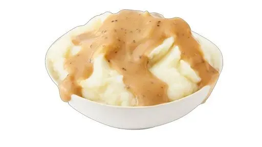 Mashed Potatoes With Gravy