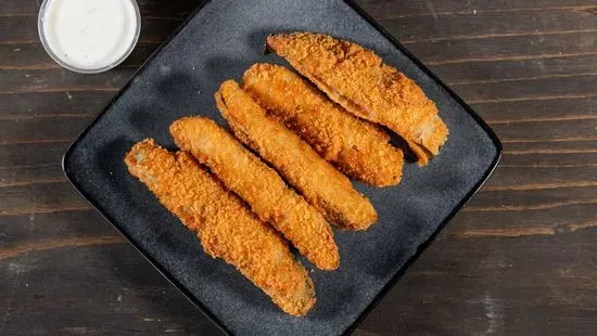 Beer Batter Fried Pickles