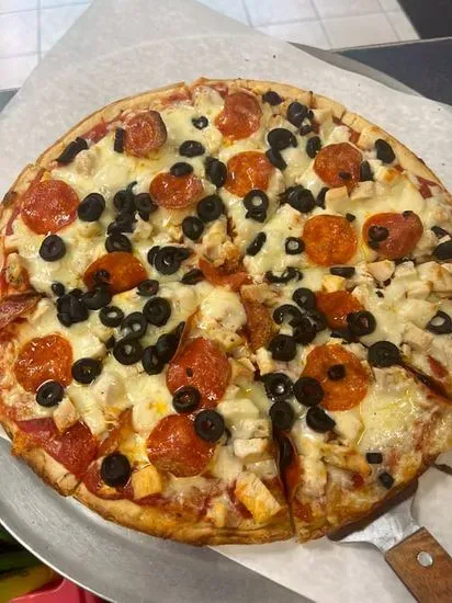 Gluten Free - Pizza with Toppings