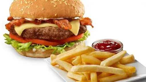 Bacon Cheddar With Fries