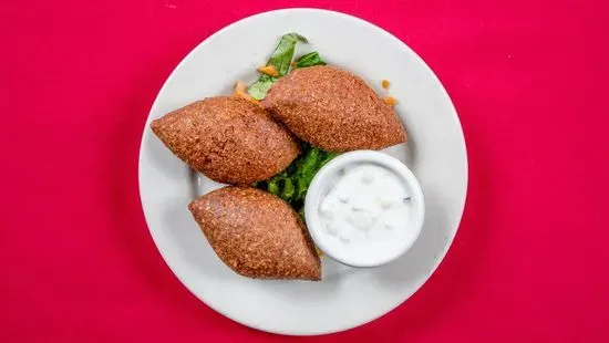 Meat Kibbeh Plate