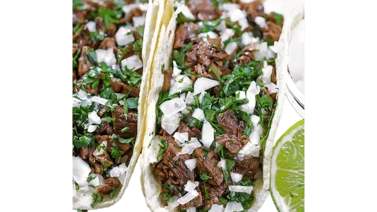 Taco De Carne Asada / Broiled Skirt Steak