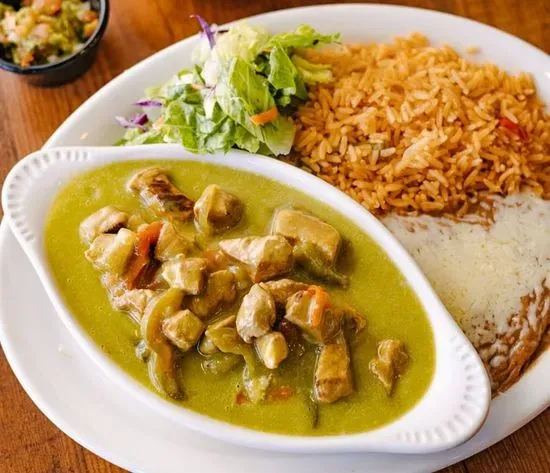 7. Chile Verde Combo