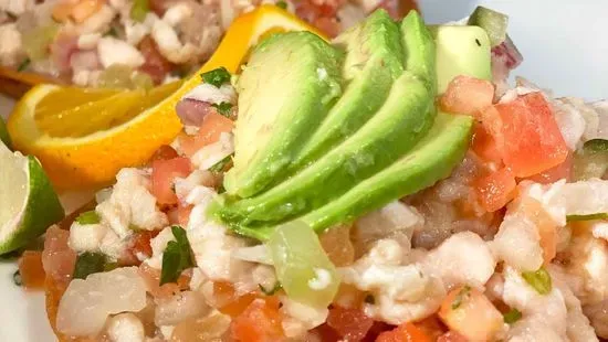 Tostada de Ceviche 