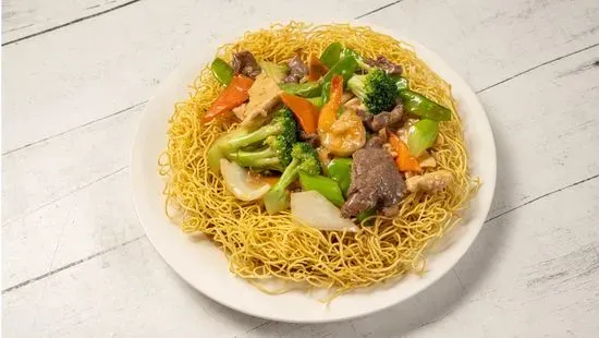 House Special Pan-Fried Noodles.