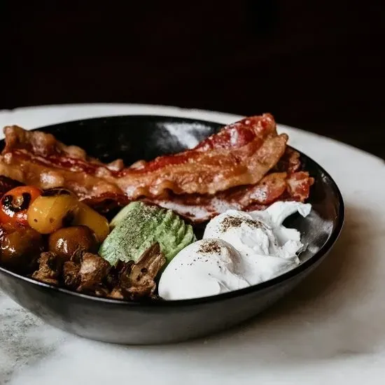 Bacon + Egg Protein Brekky