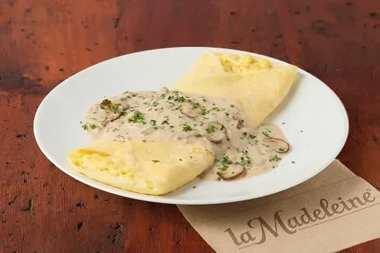 Egg Crêpe Champignon