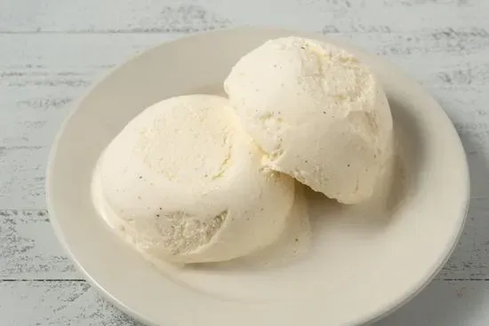 2 SCOOPS OF VANILLA ICE CREAM