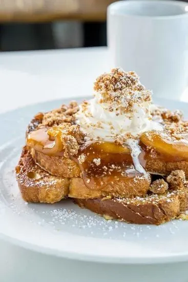 Caramel Apple Pie French Toast