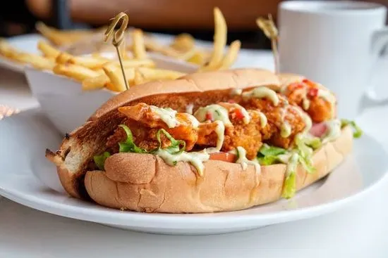 Firecracker Shrimp Po' Boy