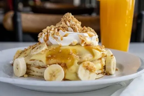 Banana Pudding Pancakes