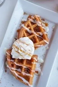 Half Churro Waffle