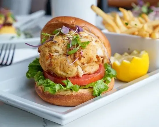 Crab Cake Sandwich