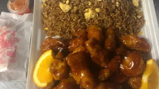 24. Orange Chicken