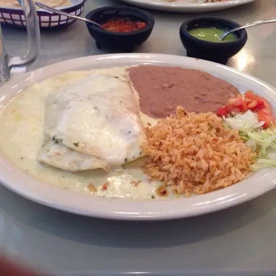 El Chon Seafood Enchiladas