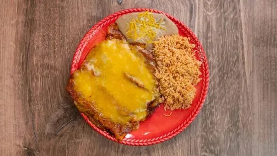 Plate of 3 Enchiladas