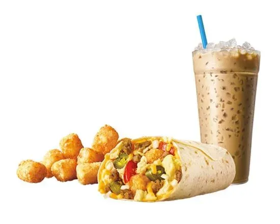 SuperSONIC® Breakfast Burrito Combo