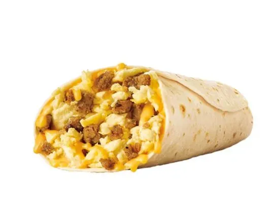 Jr. Sausage, Egg and Cheese Breakfast Burrito