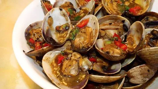 Clams with Black Bean Sauce