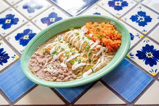 Carnitas Enchiladas Verdes