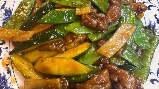 Beef with Snow Peas / 雪豆牛