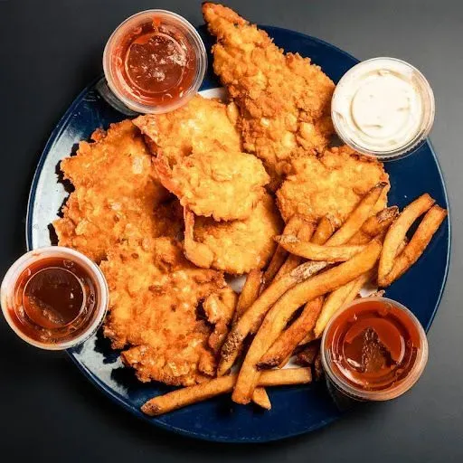 Fish, Chicken And Shrimp Combo