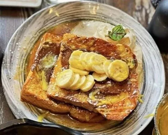 Nutella Banana Foster French Toast