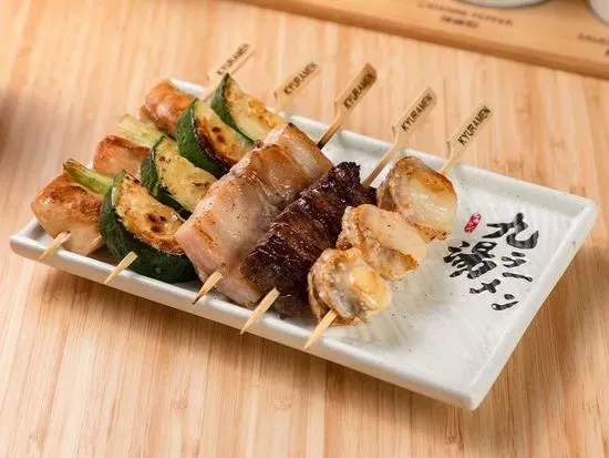 Yakitori Platter (5 Skewers)