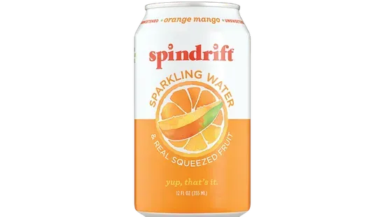 Spindrift Seltzer - Orange Mango